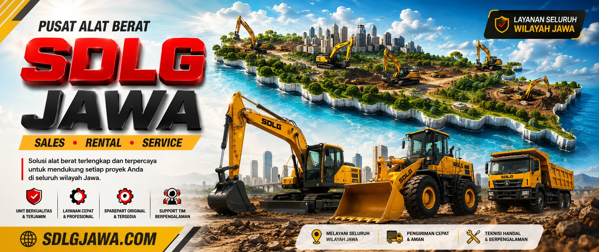 sdlg jawa - sdlg jakarta - alat berat jakarta - rental alat berat jakarta - rental excavator jakarta - sdlg jakarta