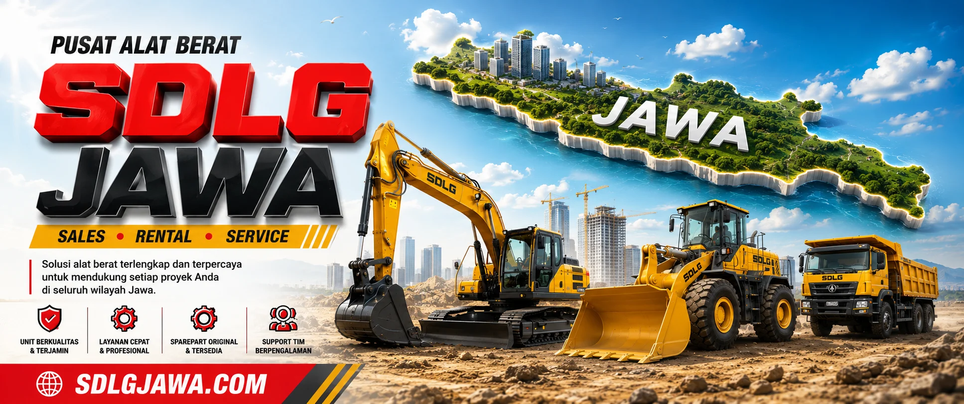 sdlg jawa - sdlg jakarta - alat berat jakarta - rental alat berat jakarta - rental excavator jakarta - sdlg jakarta - kontak sldg jawa